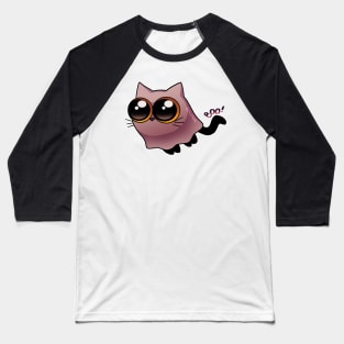 Ghost Kitty Baseball T-Shirt